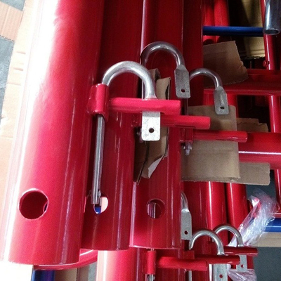 Euro Snap On Lock Step Frame Scaffold BS1139 EU12810 Certified For Formwork