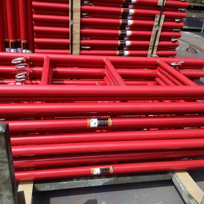 Euro Snap On Lock Step Frame Scaffold BS1139 EU12810 Certified For Formwork