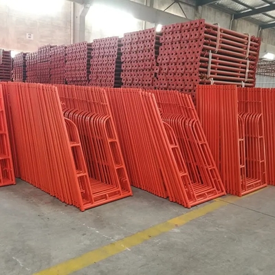 High Durability Reusability and Flexibility Frame System Scaffolding