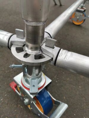 New Various Sizes Available Lightweight Aluminum Ringlock Scaffolding For Customization