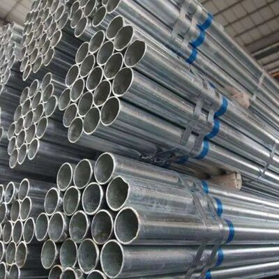 Q235 Scaffolding Tubes Galvanized And Fittings Pipe Hot Dip Galvanized Steel Rectangle Tubes