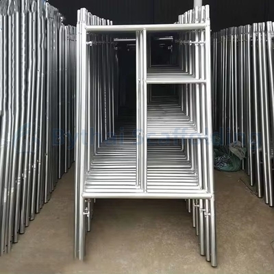 Powder Coated Finish Steel Mason Frame Scaffolding Lightweight for Commercial Construction