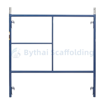 Powder Coated Finish Steel Mason Frame Scaffolding Lightweight for Commercial Construction