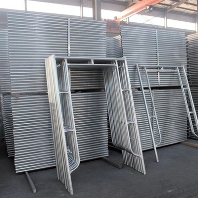 Powder Coated Q355 Steel 5' x 4' Walk Through Frame Scaffolding for High Flexibility and Oem Service